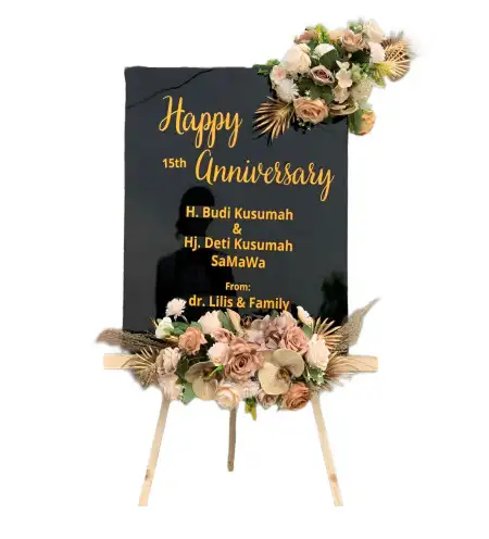 Papan Bunga Akrilik Sarudik