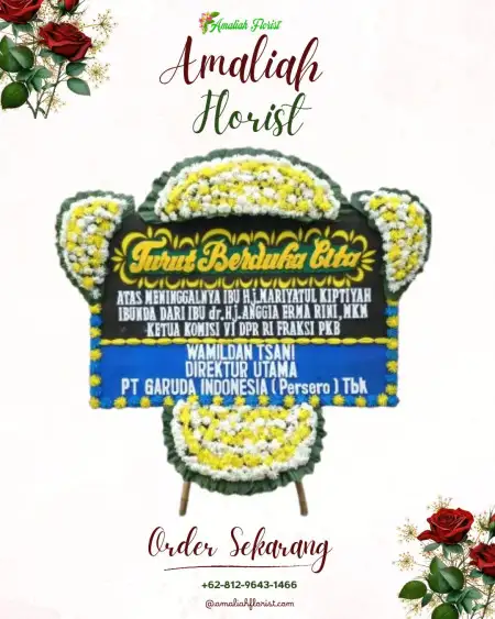 Papan Bunga Duka Sarudik